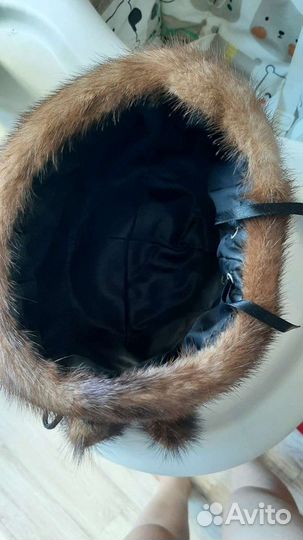 Шапка норковая женская