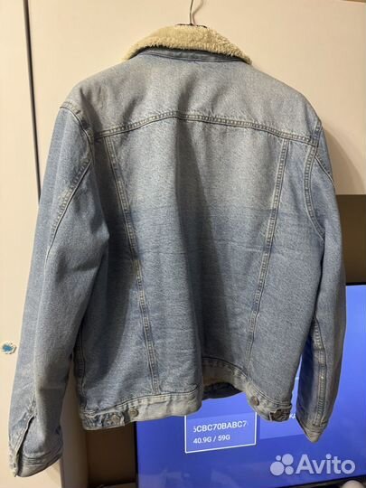 Джинсовая куртка шерпа Colins