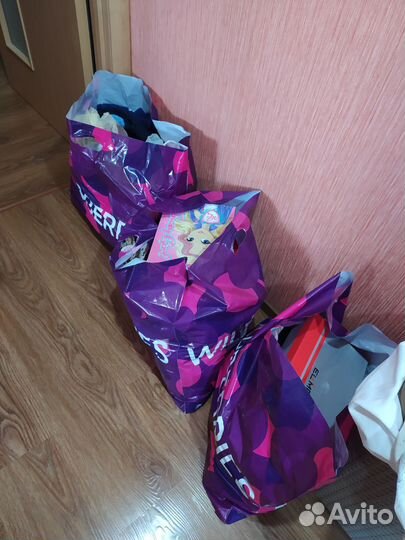 Детские вещи 3 пакета