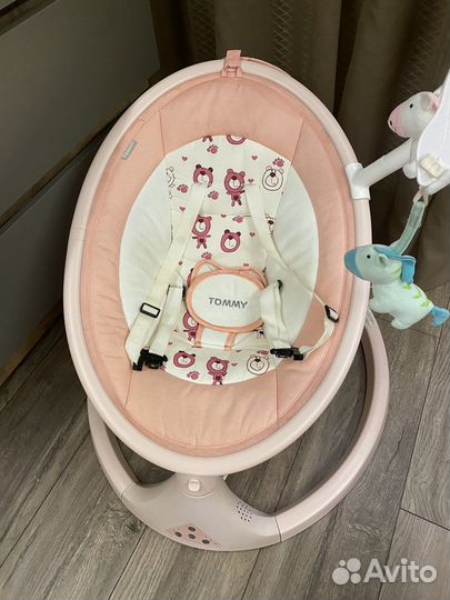 Детские электронные качели tommy