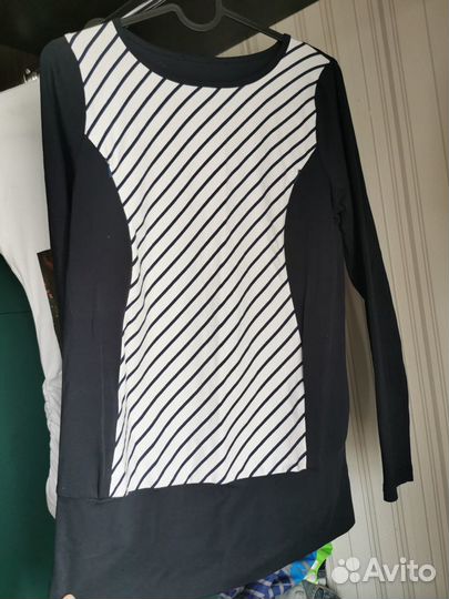 Футболки и платье для беременных S