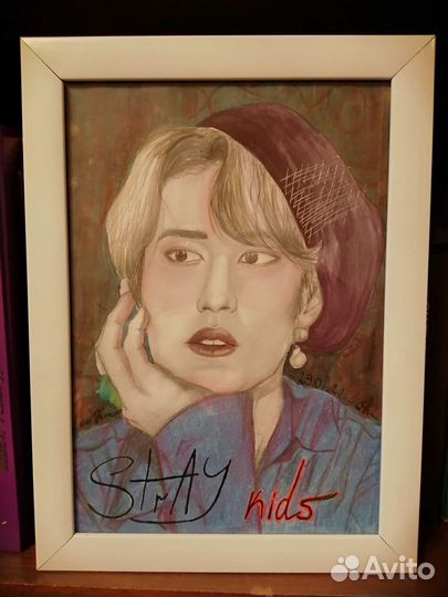 Рисую k-pop артистов