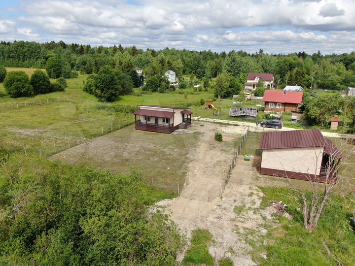 Коттедж 80 м² на участке 12 сот.