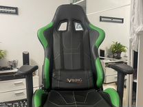 Кресло игровое Viking aero 5 черно-зеленое