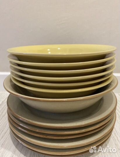 Набор столовой посуды солнечный сервиз тарелки 28