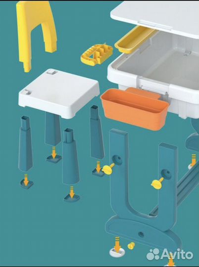 Стол трансформер для Лего