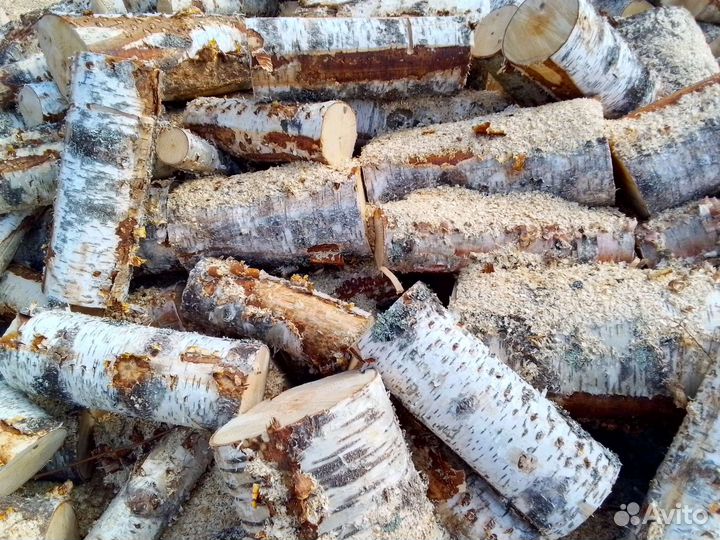 Дрова березовые колотые