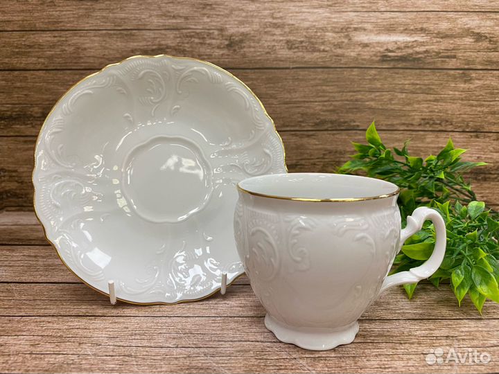 Чашка с блюдцем 