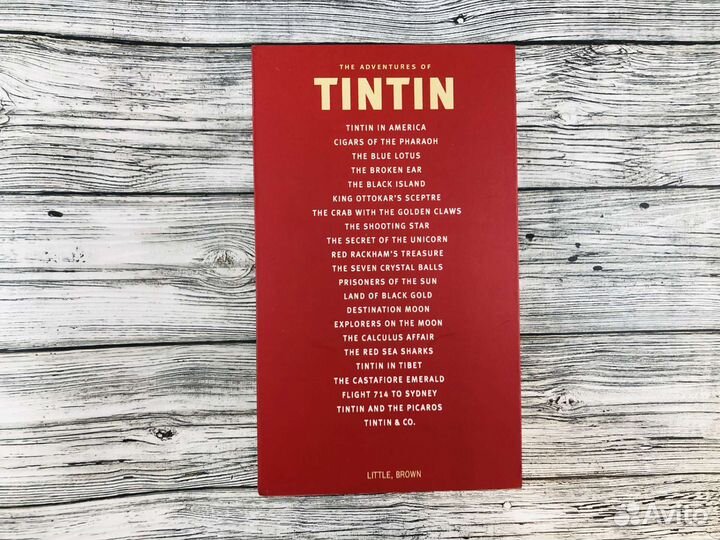 Tintin комиксы на английском языке