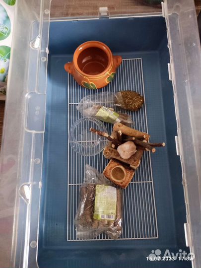 Аксессуары, корм, домик для грызунов