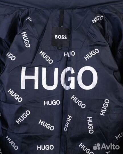 Куртка мужская утепленная Hugo Boss (21036317) (M, Темно-синий)