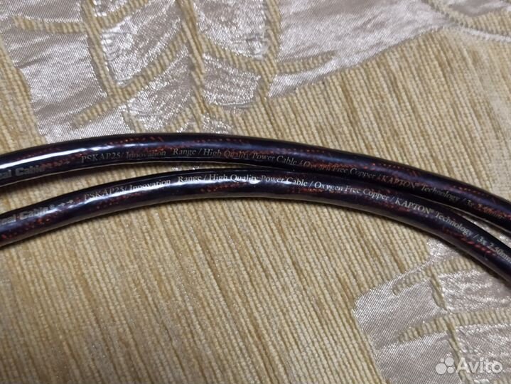 Сетевой(силовойкабель Real Cable-pska P25.Франция