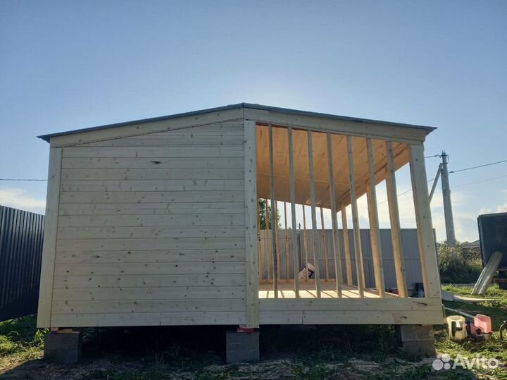 Бытовка и хозблок из прочных материалов