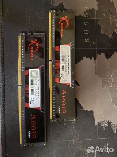 G.Skill Aegis 16GB DDR4 16gisb K2 3000 C16 (2шт.)