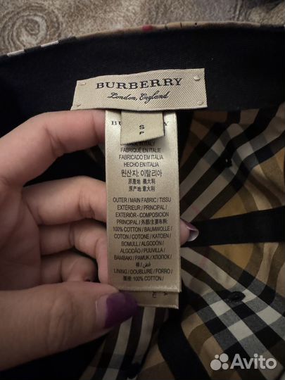 Кепка женская burberry