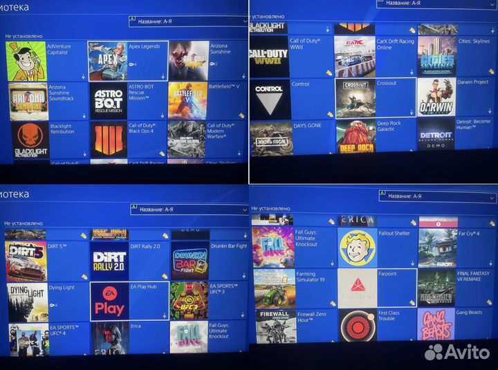 Sony PS4+140игр