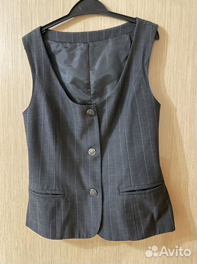 Жилет школьный для девочки, 164, Николь