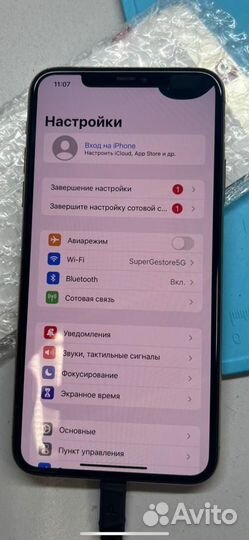 iPhone 11 pro max Экран оригинал с дефектом