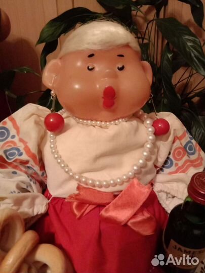 Кукла СССР на самовар, чайник