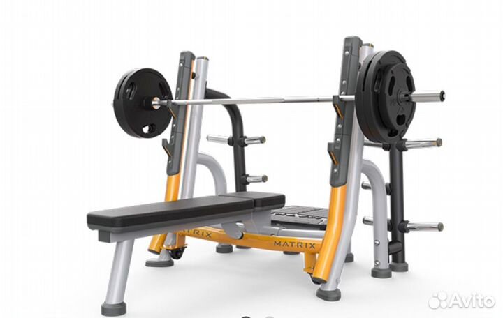 Линия Magnum. Скамья горизонтальная для жима