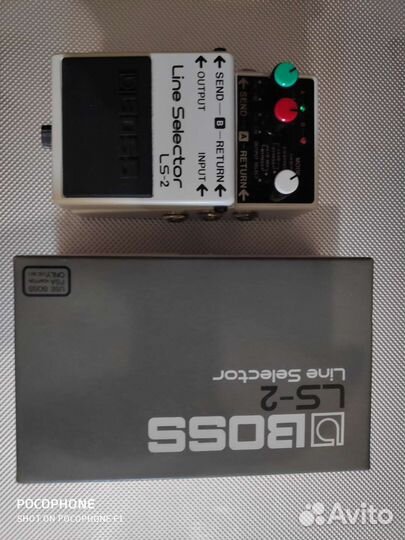 Boss ls 2 (line selector) гитарная и бас гитарная