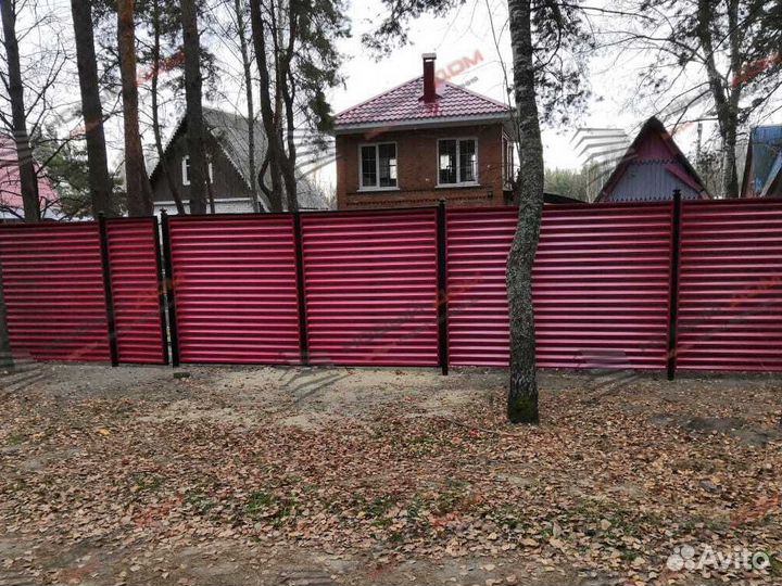 Забор жалюзи Еврожалюзи