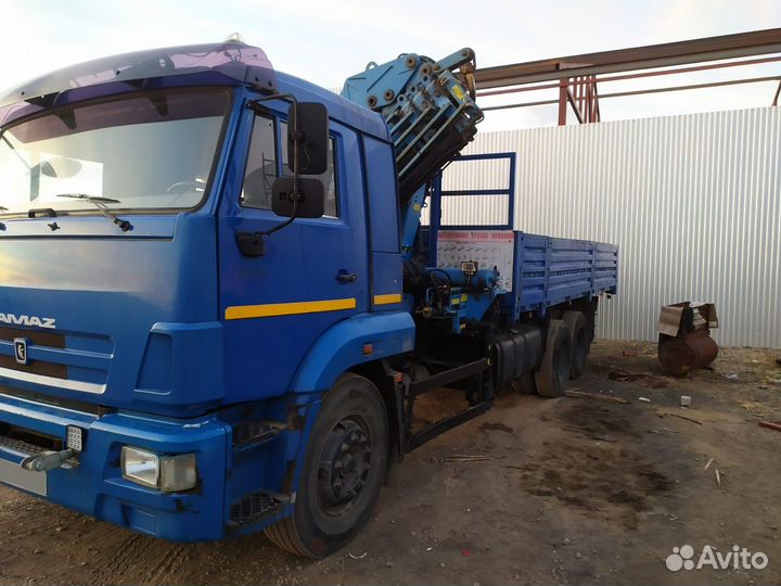 КАМАЗ 65117-N3 с КМУ, 2012