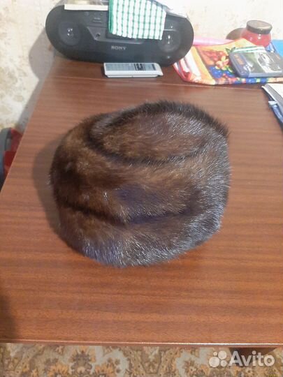 Шапка норковая женская