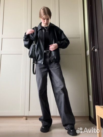 Кожаная куртка befree