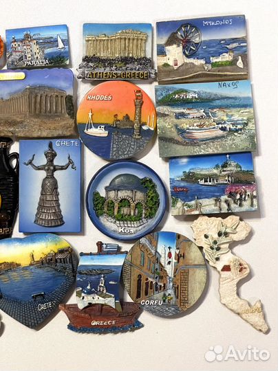 Магнитики сувенирные Греция