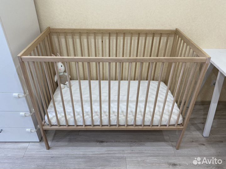 Детская кроватка IKEA полный комплект