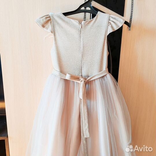 Нарядное платье для девочки 122 128