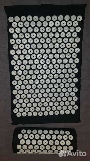 Массажный коврик и подушка набор коврик для йоги