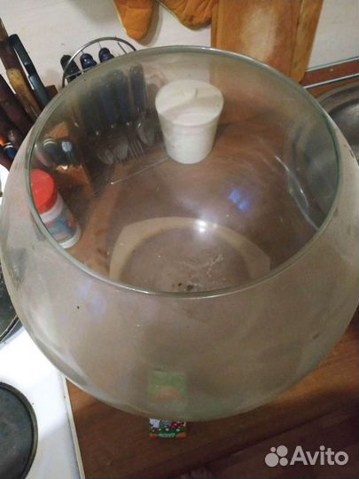 Аквариум круглый 20 литров