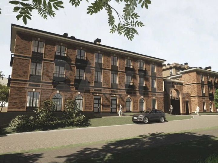 3-к. квартира, 104 м², 5/5 эт.