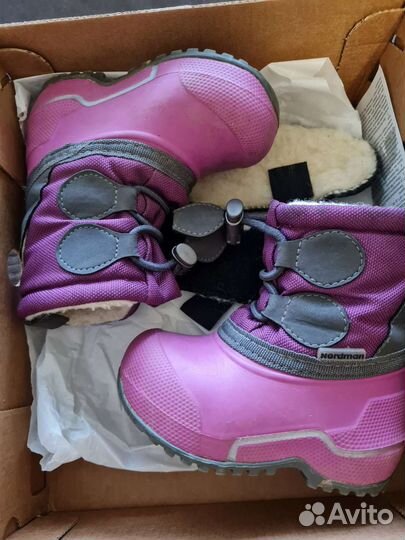 Ботинки зимние детские