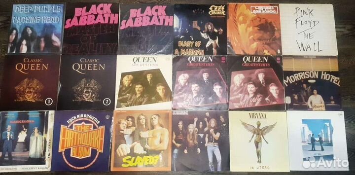 Винил зарубежный, русский рок Beatles и другое