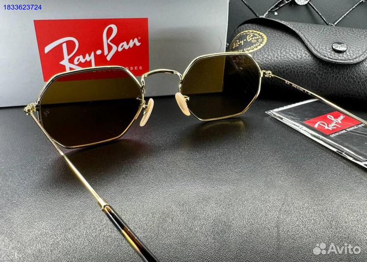 Очки RayBan octagonal RB3556N