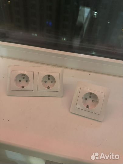Розетка двойная