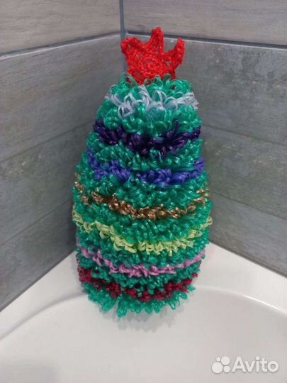 Мочалка Ёлочка