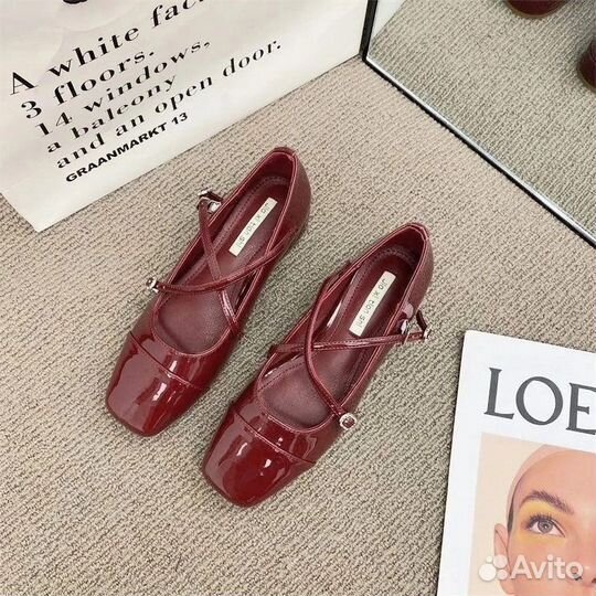 Балетки натуральная кожа 36/37/38/39