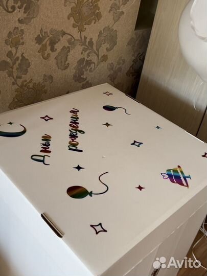 Коробка сюрприз для шаров