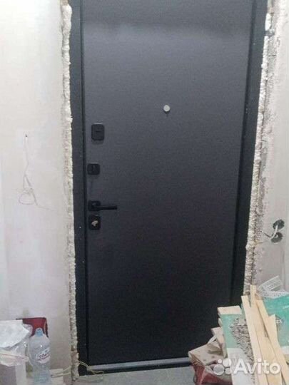 Установка входных дверей