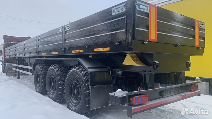 Полуприцеп бортовой Авиком 98713-05, 2024
