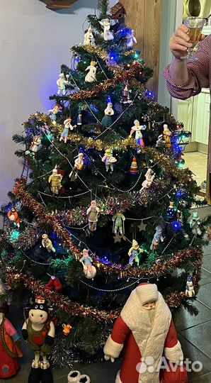 Ель искусственная 160 см бу