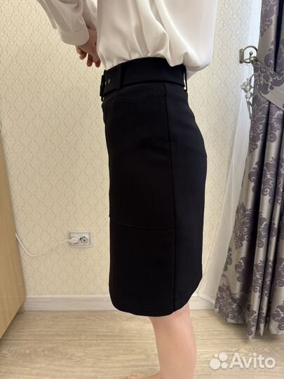 Юбка черная офисная
