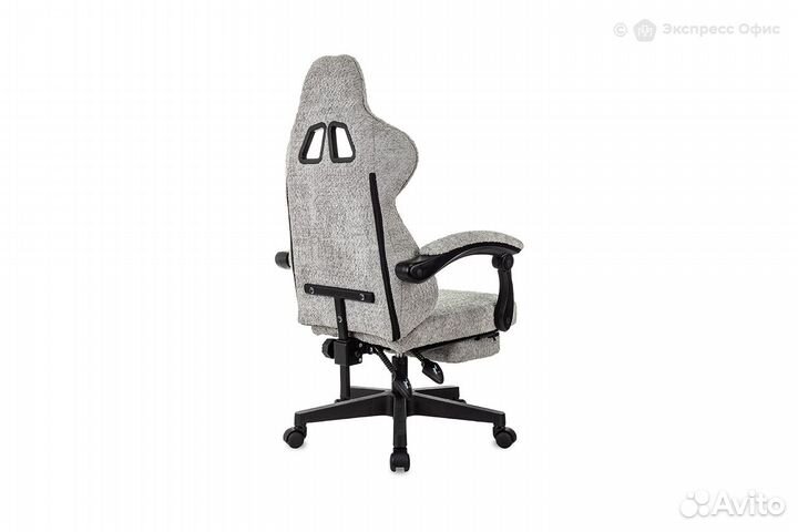 Кресло игровое с подставкой для ног knight lord/F GR