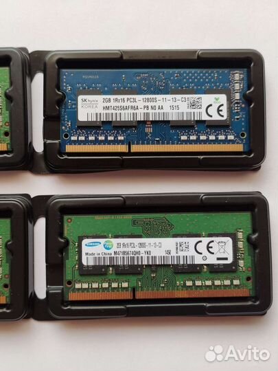 Память для ноутбука SO-dimm DDR3 2Gb (6 штук)