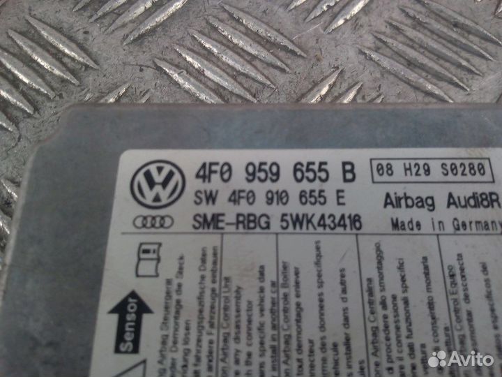 Блок управления Air Bag для Volkswagen Passat 5 GP