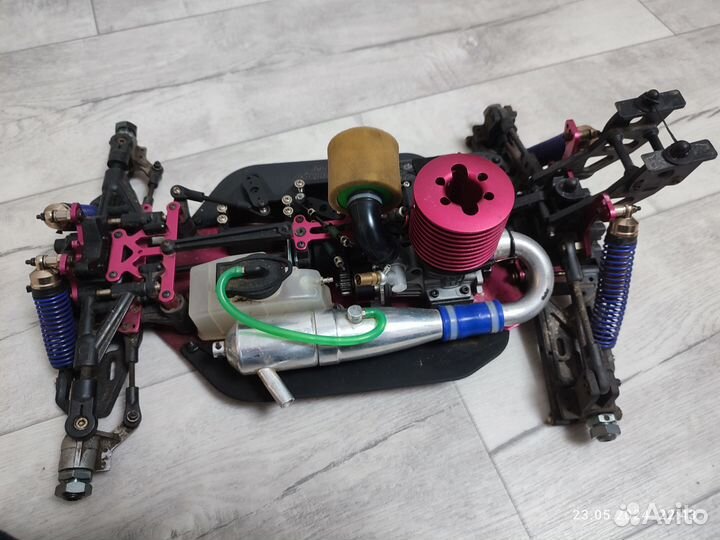 RC Thunder Tiger EB-4 S2 шасси багги 1/8